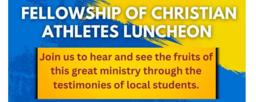 CHRISTIAN ATHLETES LUNCHEON Event